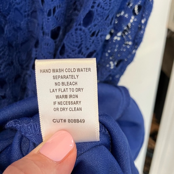 Rabbit Rabbit Rabbit Blue Midi Dress - Picture 6 of 8